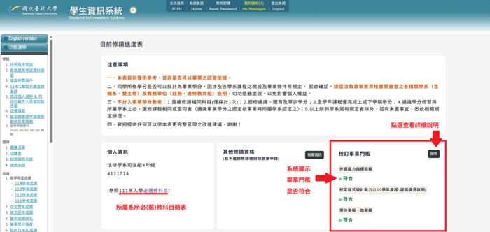 0. 如何確認是否符合畢業門檻？圖片